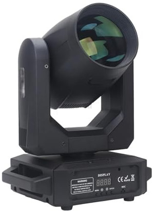 OUHFCASN DJ Stage Light, 150W Party Moving Head Light LED Beam Spot 3in1 for Disco DJ Club 6+12 Prism Christmas Party Stage Effect Light Uplights for Events