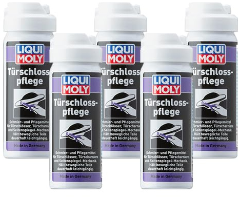 Door Lock Care - De-Icer & Protector for Locks & Mirrors 5x50ml