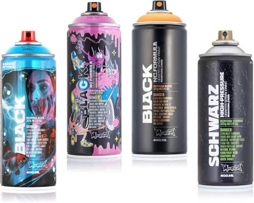 Montana Black Artist Sprühdosen Set - limited Edition - INSANE 51 + Claw Money + Bond Truluv