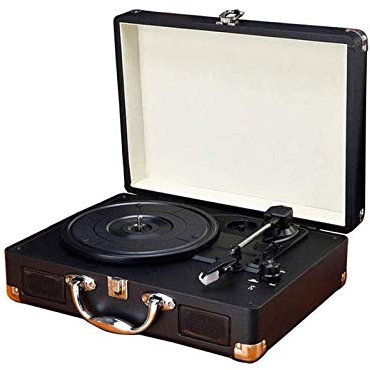 WDWDW Tourne-Disque Vinyle Portable Petit phonographe Audio rétro Antique Bluetooth Portable Tourne-Disque Vintage
