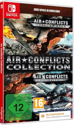AIR CONFLICTS COLLECTION - Zwei Spiele in einer Box - Pacific Carriers und Secret Wars für Switch