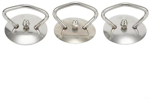 Lot de 3 boutons de rechange pour couvercle de casserole en acier inoxydable antirouille