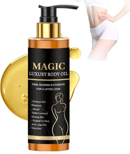 Magic Firming Body Oil,Glow Remedy Oil Skin Tightening for Women & Men,Body Firming Massage Oil,Reduce Stretch Marks, Wrinkles & Sagging Skin,Magic Luxury Body O-il for Belly, Waist, Arms & Thighs