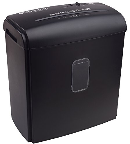 Swordfish 40361800XC-P4 Cross Cut Paper/Document Shredder,Black