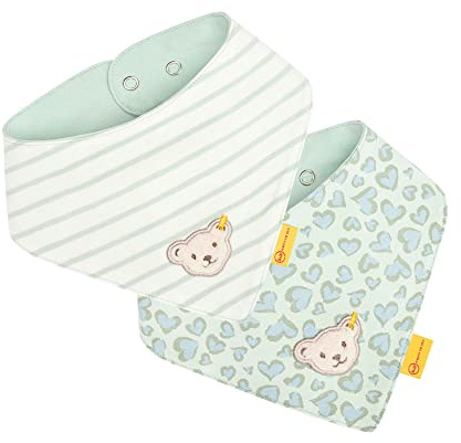 Steiff Baby-Mädchen Halstuch 2er Pack