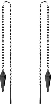 LIEBESKIND BERLIN Damen Schmuck - Kette & Ohrringe aus Edelstahl in verschiedenen Farben & Designs - mit Pendulum Anhänger der bei jeder Bewegung durch das Licht funkelt
