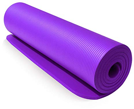REJOON 10 mm Yogamatte Übungspad Dicker Rutschfester Faltbarer Gym Fitnessmatte Pilates Outdoor Indoor Training Gym Übung Fitness Teppich