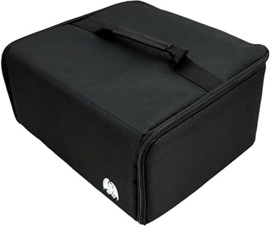 Gargoyle - Miniature Storage Case - 18x Huge Foam Slots and Large Pick and Pluck Foam Figurine Protective Case - perfect for Huge DnD Miniatures Wargame Scenery - Model Holder for up to 50mm Bases