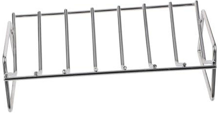 INOOMP -rippchengrill Rack Grillrost Für Barbecue Zuhause Camping Garten Picknick Geeignet