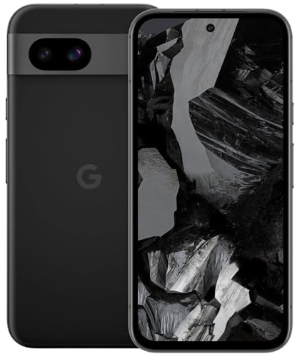 Google Pixel 8A Unlocked Android Phone with IA, Advanced Pixel Camera and 24-Hour Battery, Obsidian, 128GB (Renewed)