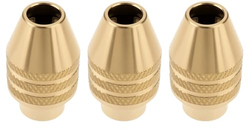 The Lord of the Tools 3 Portabrocas Sin Llave Compatible con D-remel 4486 225 Portabrocas de Eje Flexible de 1/32 A 1/8 Pulgadas M8 X 0,75 Mm