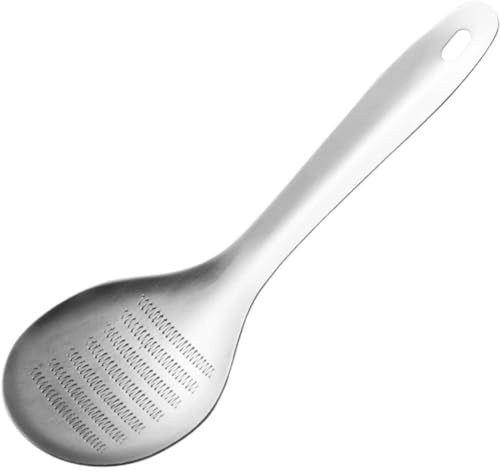 HiyyFloy Ingwer-Knoblauch-reibe, Edelstahl-mahlwerk, Löffel, Handgehaltener Ingwer-zerkleinerer, Leichtes Manuelles Schleifgerät, Küchenwerkzeug Zum Essen Und Kochen
