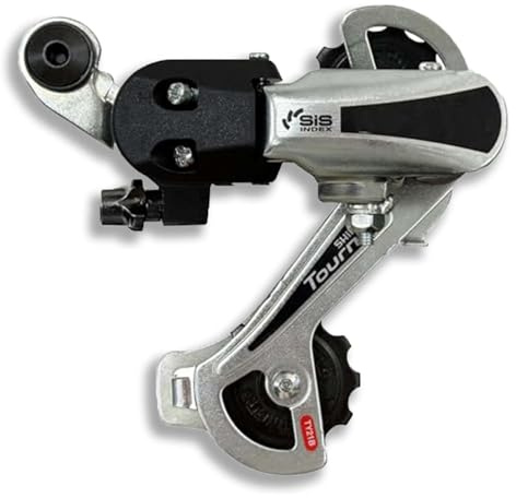Silver Rear Derailleur RD-TY21B 6/7 Speed Direct Mount for Mountain Bikes Commuter Cruiser Bicycle