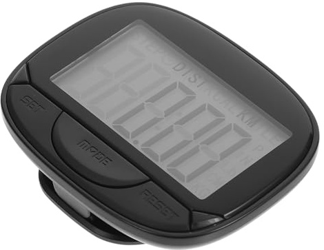 HONITANO Fitness Pedometer with Clip Large Display Lightweight Step Counter for Walking Running Calorie Distance Tracking for Men Women Seniors Random Color