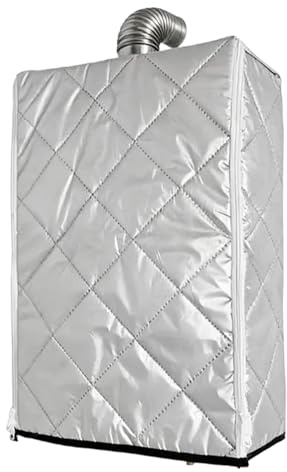 Housse de chauffage robuste, protection étanche à la poussière, avec bouclier résistant intempéries pour une utilisation en extérieur, avec un matériau durable résistant UV, protection de chau