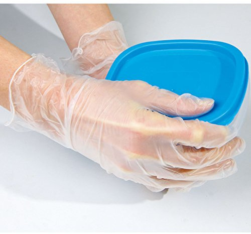 10 Stück Einmalhandschuhe Größe L