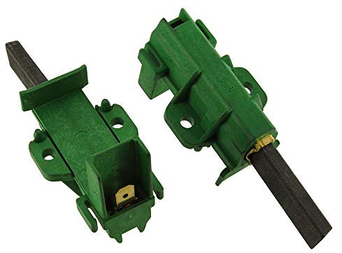 Find A Spare 2x Pack Motor Carbon Brushes Type L24MF7 with Green Holders For Beko Candy Hoo.ver Brandt Washing Machines