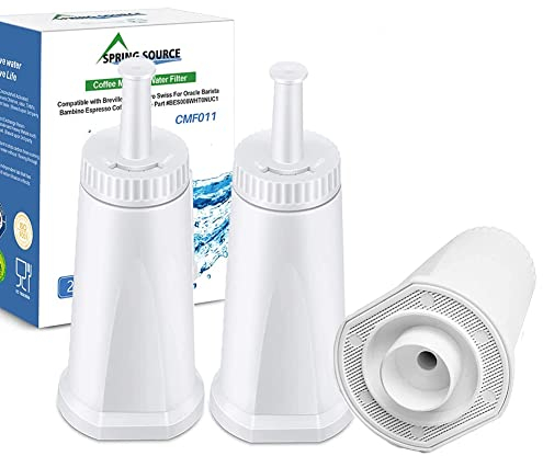Kaffeemaschinen Wasserfilter für Sage BES008, Water Filters für Coffee Machines, für Oracle Barista SES 990/980/500/878/880/920/810 Kaffeefilter, Kaffeemaschinenfilter Ersatz (3 Stück)