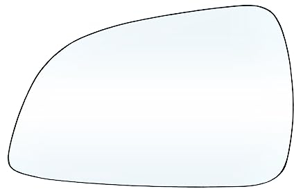 Außen Spiegelglas Für Opel Für Astra H 2009 2010 2011 Links & Rechts Flügel Spiegel Glas Erhitzt Auto Außen Teile Rückansicht Rück Konvexe Linse Außenspiegel Glas(Farbe:Left)