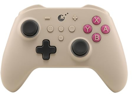 GuliKit KK3 PRO Controlador De Juegos Bluetooth Joysticks De Efecto Hall InaláMbricos Frecuencia De Sondeo De 1000 Hz Maglev/HD/VibracióN Rotatoria Compatible Con Switch/PC/Android/iOS/Steam Deck