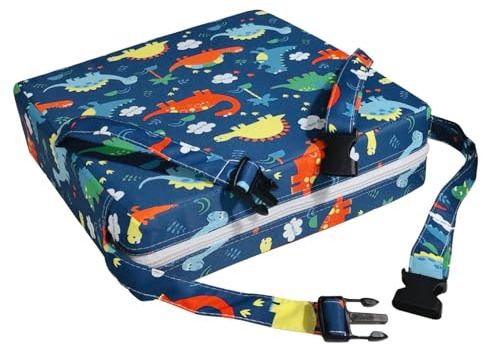 Siège d'appoint pour table à manger, siège d'appoint portable | Coussin de siège de chaise réglable et lavable, rehausseur de table - Coussin de siège rehausseur épais pour, coussin de chaise de sall