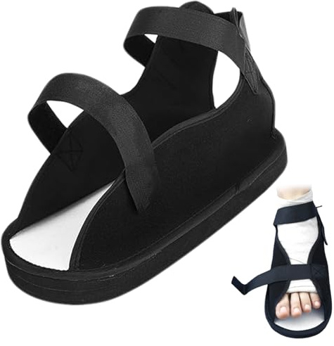Joygoodta Broken Toe Shoe, Non-slip Boot for Broken Toe, Cozy Protective Recovery Shoes, Lightweight Shoe for, Wear-resistant Cast, Post Op Shoes for Men and Women, M