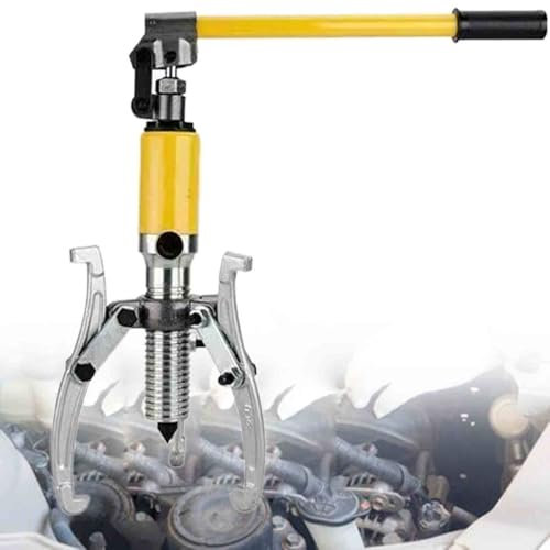 Estrattore Idraulico per Ingranaggi, 2 o 3 Griffe, Separatore per Mozzo Cuscinetto Ruota Idraulico per Rimozione Volano Cuscinetto Puleggia,Yellow-15T