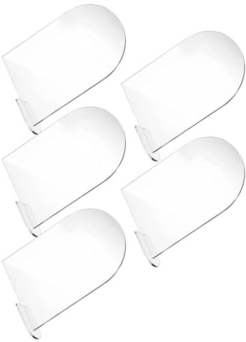 CHILDWEET 5sätze Hochzeit Tischkarten Set Mit Blanko Zeichen Und Sockel Für Hochzeit Party Und Veranstaltungen Wiederverwendbare Platzkarten Bogenform