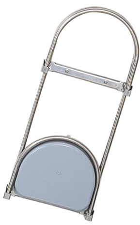 CLISPEED Soporte de Paraguas Plegable de Acero Inoxidable Pared Organizador Ahorra para Entrada y Pasillo Color Plateado y Azul