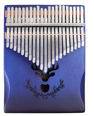 Kalimba Daumenklavier Kalimba Für Erwachsene Und Anfänger Aus Schwarzem Walnussholz 21 Tasten Mahagoni(3/4)