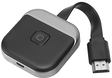 VBESTLIFE Trådlös Bildskärmsadapter, 4K 2.4/5G WiFi HDMI Trådlös Dongel för Smartphone Surfplatta Bärbar Dator, Cast Video Till HDTV-skärm Projektor