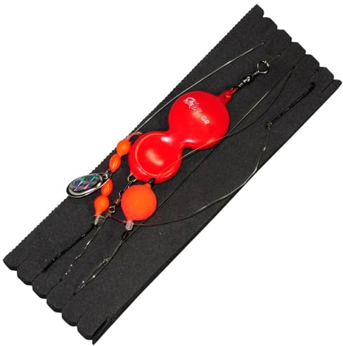 Dieter Eisele - Cucharilla para pesca de silueta y flúor en el Mar del Norte, 30g