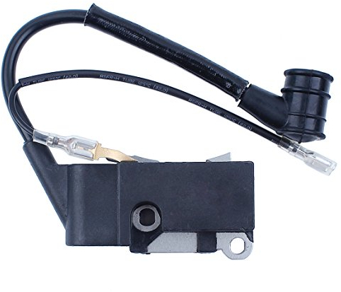 Ignition Coil Module for Chinese Chainsaw 4500 5200 5800 45cc 52cc 58cc, Adefol Ignition Coil Module Magneto Chainsaw Engine Replacement Accessories Professional Spare Parts