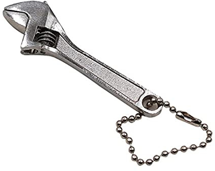 HATOOLHA Einstellbarer Mini-Schraubenschlüssel aus Stahllegierung, verstellbarer verstellbarer verstellbarer Schraubenschlüssel, tragbares Handwerkzeug für schnelle Metallreparatur (6,3 cm 68 mm)