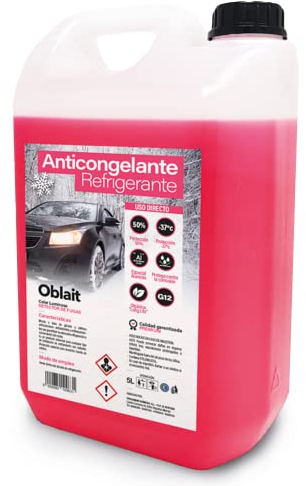 Anticongelante 50% 5 litros | Coche orgánico G12 Protección -37º