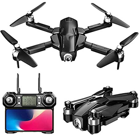 I droni con Fotocamera Sono per Principianti UAV quadricottero con Fotocamera da 48 MP Video 4K Giunto cardanico a 3 Assi Tempo di Volo di 34 Minuti, Funzione sensore di gravità, Decollo/atterraggio