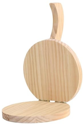 rockible Prensa de Tortilla de madera, prensador de Tortillera mexicana, prensador ergonómico fácil de usar, utensilios de cocina para pastelería, raviolis