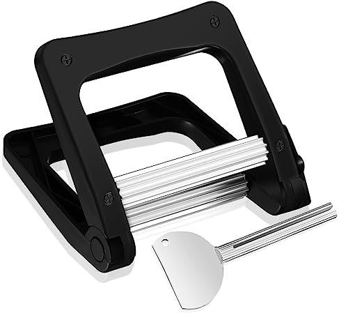 IWOWHERO Presse-dentifrice En Métal Pour Extrusion De Dentifrice Sans Gaspillage Design Ergonomique Et Multifonctionnel