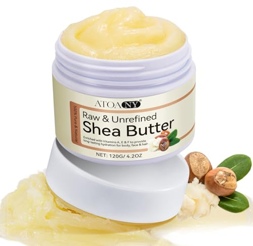 Shea Butter Scented Body Lotion, 120g Sheas Butters Organic Sheas Butster Moisturiser, Luxurious Hydration and Moisturizing, Natural Antioxidant Ingredient, For All Skin Types Face Shape Hair Type