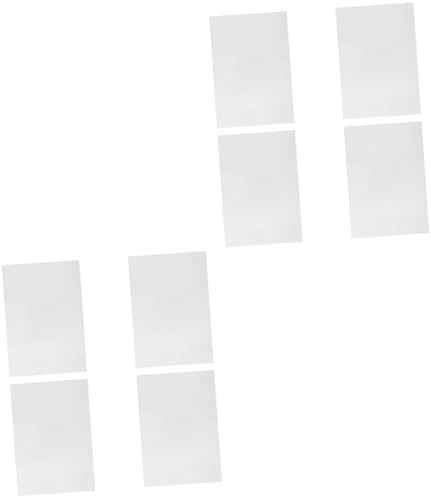 SOLUSTRE 8stücke Halbschichtige Schrumpffolie Für -handwerk Translucent Heat Shrinkable Sheets Für Schlüsselanhänger Schmuck Und Bastelprojekte Bastelmaterialien Für Kreative Und