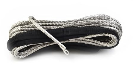 Utile Nouveau Portable Treuil Corde De Remorquage UTV ATV Câble Ligne Outil Cordon Équipement Léger avec Gaine Gris
