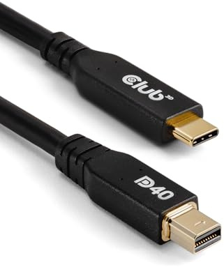 Club 3D AMZ-1561 DP40 Mini Displayport to USB Type C Cable M/M 2m/6.56ft