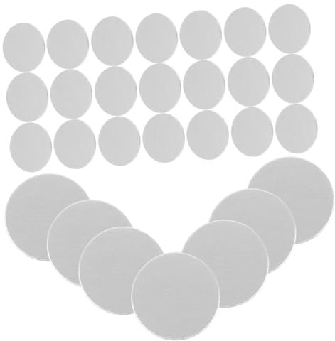 CALLARON 500pièces Aluminium Foil Sealing Film Pour Bouteilles De Cosmétiques Membrane De Scellement Hermétique Pour Filtres Pe Fuites Et Fraîcheur Produits
