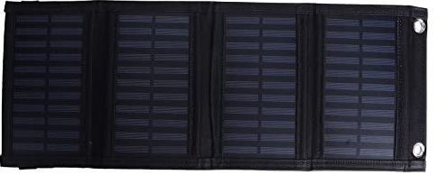 Cosiki Solar Power Bank Portable Charger, Solar Panels Foldable Charger Battery Phone for Power Station, Bank, Cell Phone, RV, Camping, Hiking (mp04b)