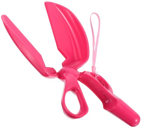 KESYOO Paletta per Escrementi Cane a Forbice in Plastica Resistente, Raccoglitore Impugnatura Ergonomica, Contenitore Portatile per Raccolta Rifiuti Animali in Casa, Colore Casuale