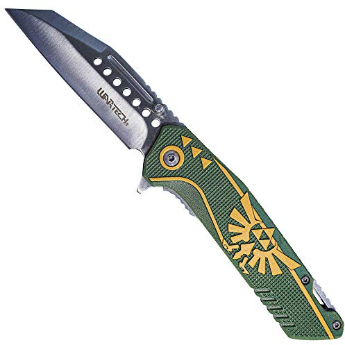 KCCEDGE BEST CUTLERY SOURCE EDC Pocket Knife Camping Accessories Hunting Knife Razor Sharp Edge Folding Knife for Camping Gear Survival Kit Tactical Knife 56003 (Green)