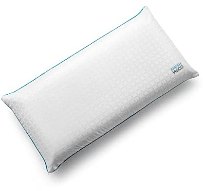 Kuo Dream, Almohada TecnoFresh, Viscoelástica con Gel Fresh, Suave y Transpirable, 60x40cm