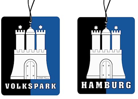 Hamburg Volkspark Duftbaum Auto-Air-Freshener