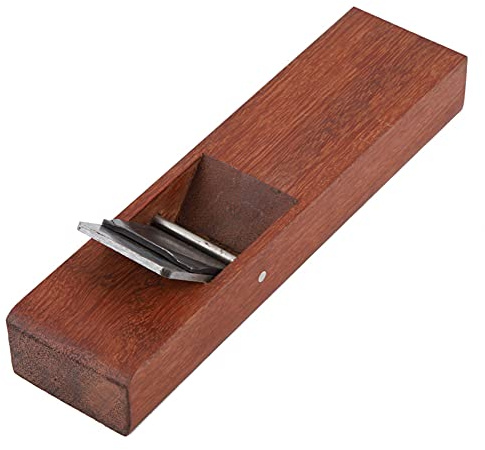 Handhobel, Zimmermannshobel, Handwerkzeug, Tischler-Handhobel, Flacher Indonesischer Mahagoni-Hobel, Holzmeißel (245MM)