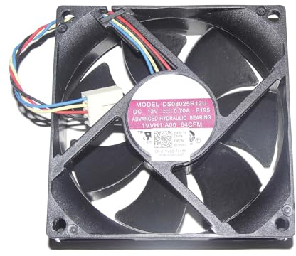 4-Wire 8cm 1VVH1 DS08025R12U P195 12V 0.7A CPU Case DS08025R12UP195 80mm Cooler Fan 80x80x25mm